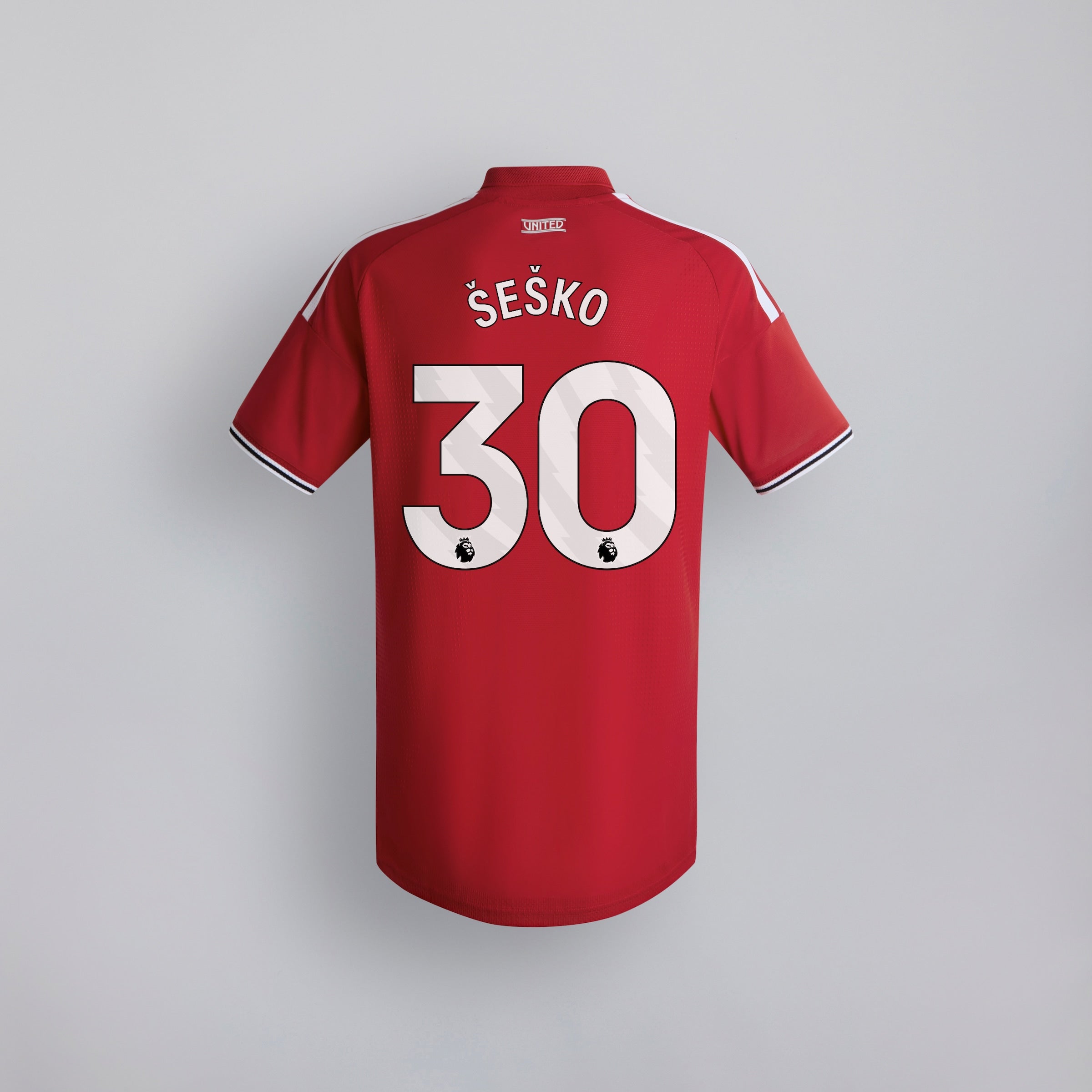 Jersey #SESKO 30 Manchester United Home 26/27 (EPL)
