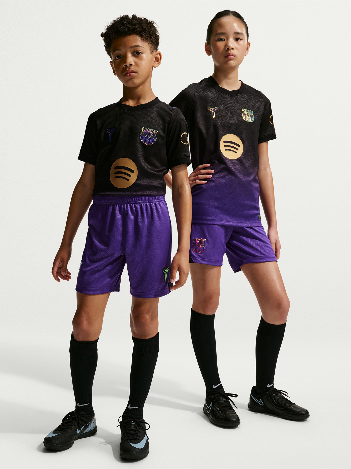 Kids Barcelona Shorts Away 26/27