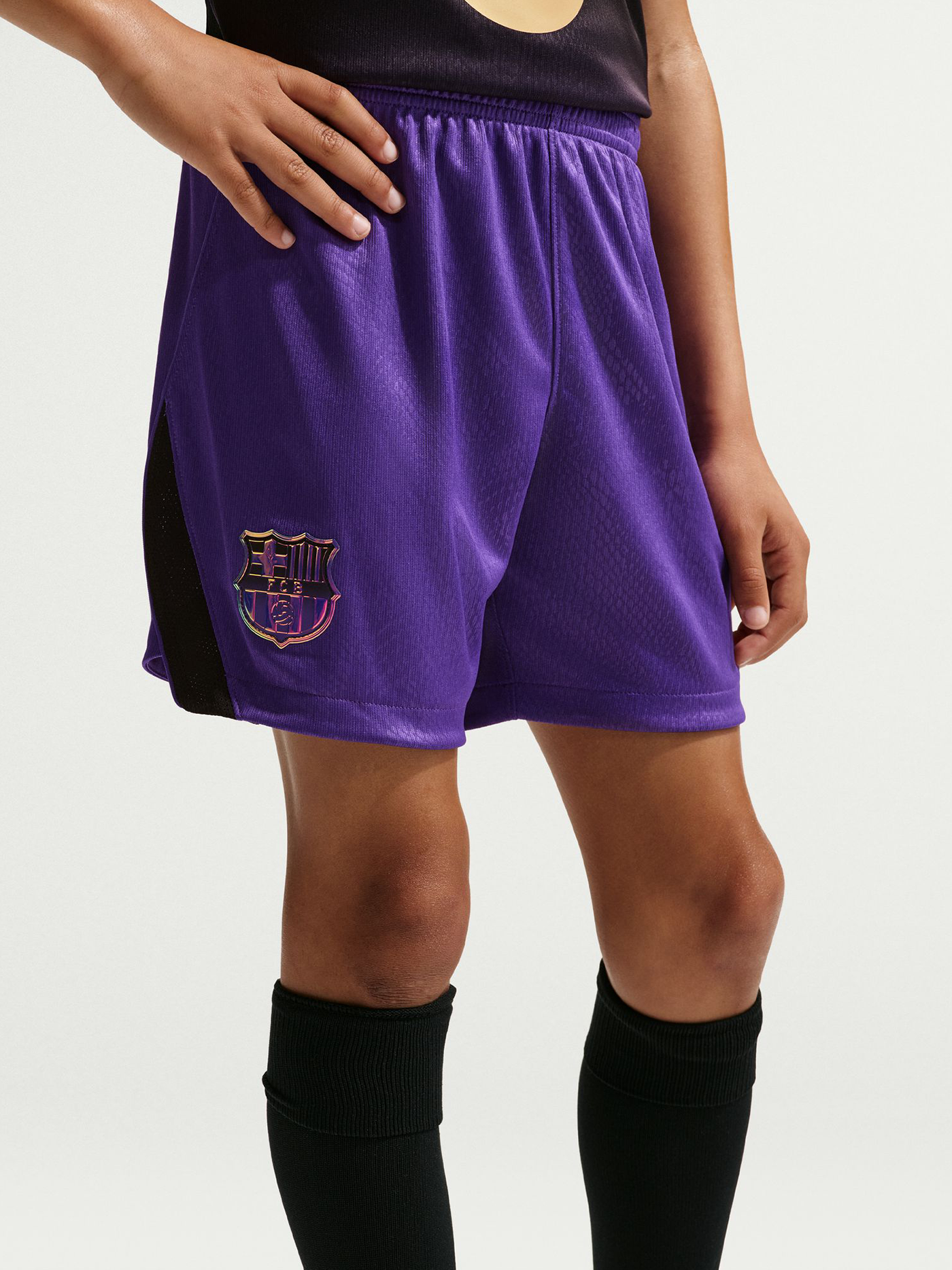 Kids Barcelona Shorts Away 26/27