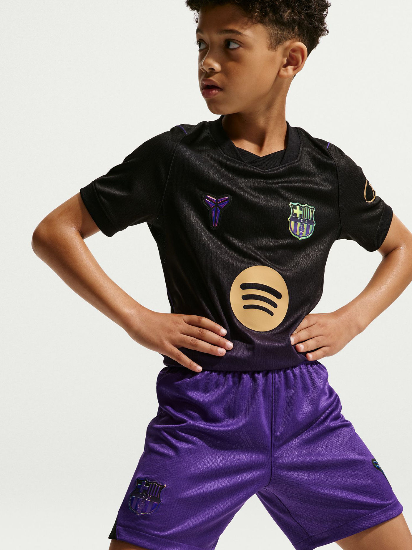 Kids Barcelona Shorts Away 26/27