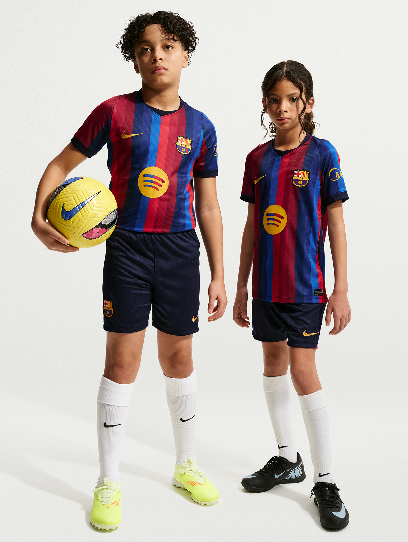 Kids Barcelona Shorts Home 26/27