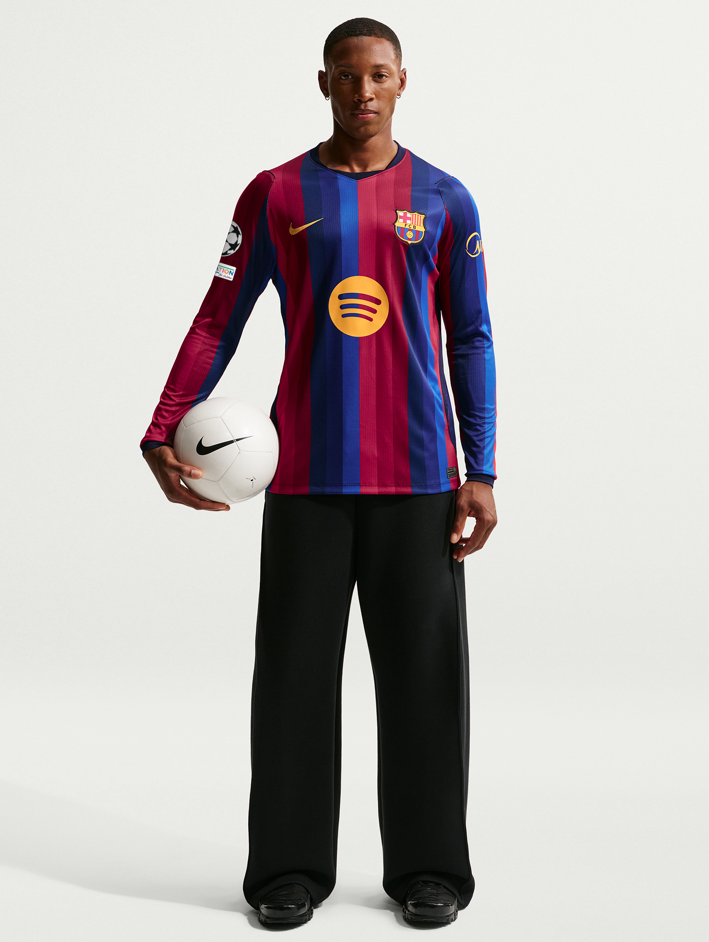 Jersey Barcelona Longsleeve Home 26/27