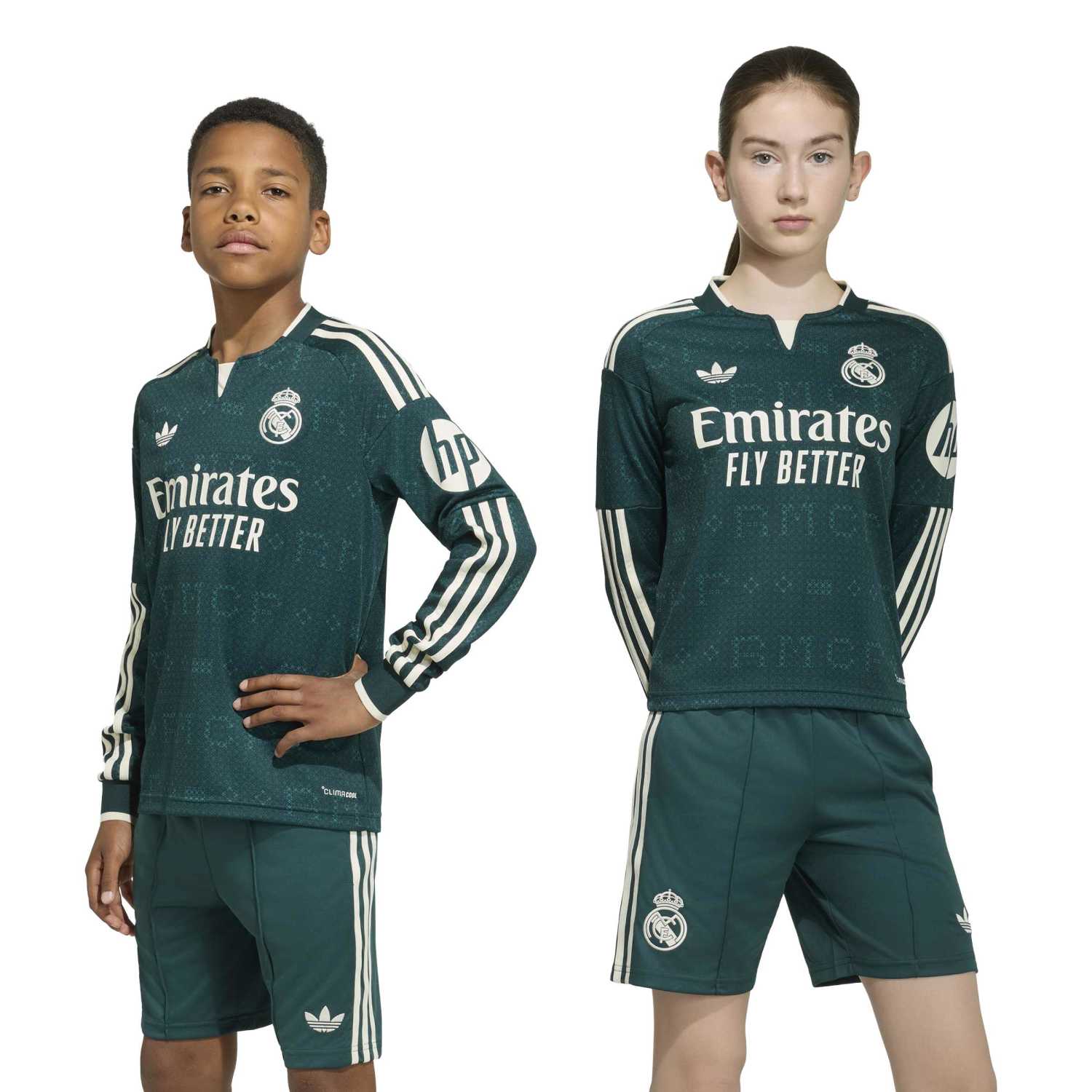 Kids Real Madrid Longsleeve Away 26/27