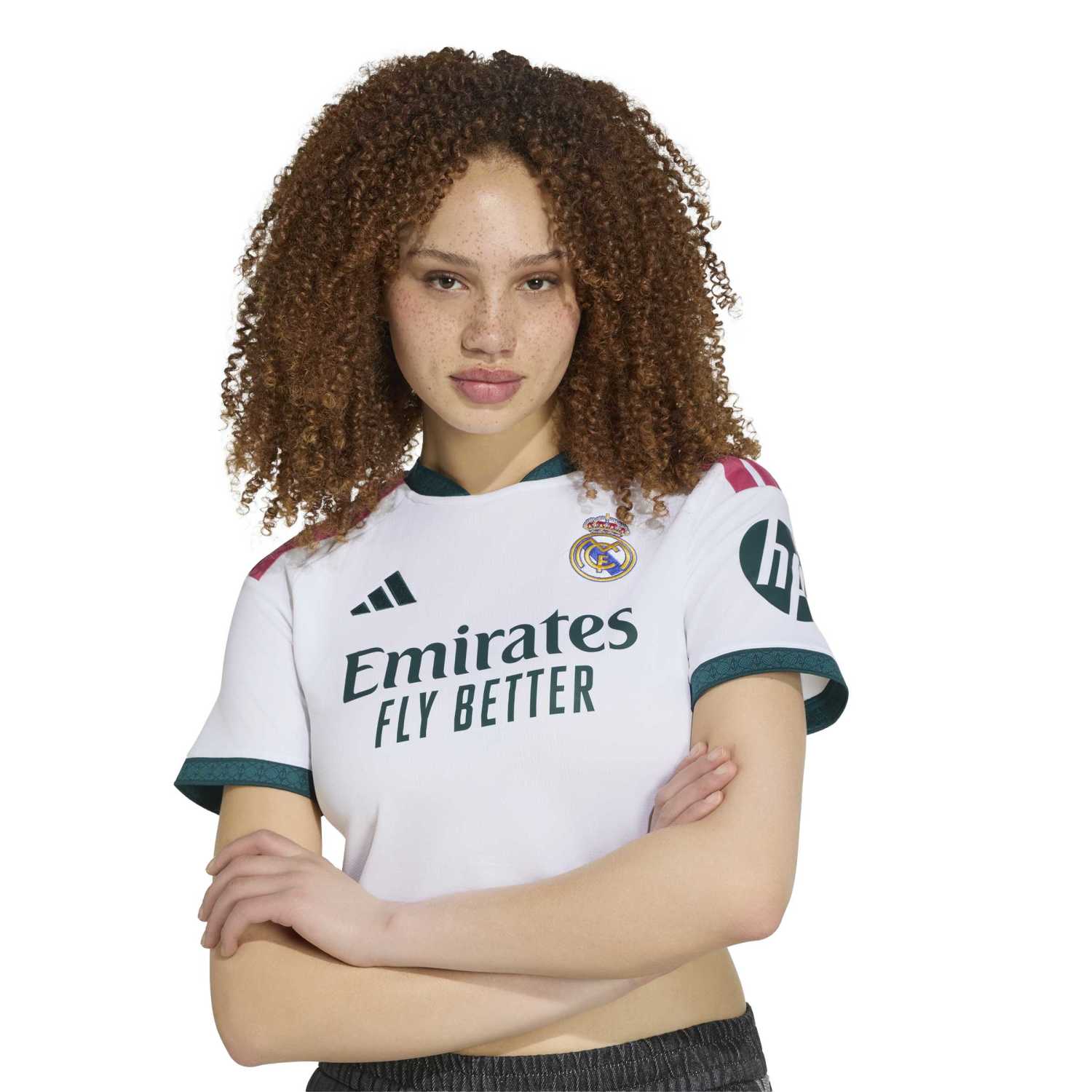 Jersey Real Madrid Womens Crop Home 26/27