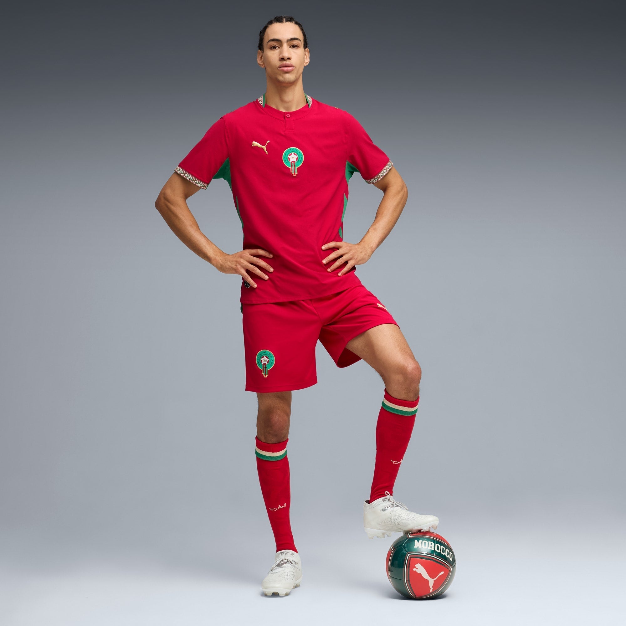 Jersey Morocco Home Player World Cup 2026