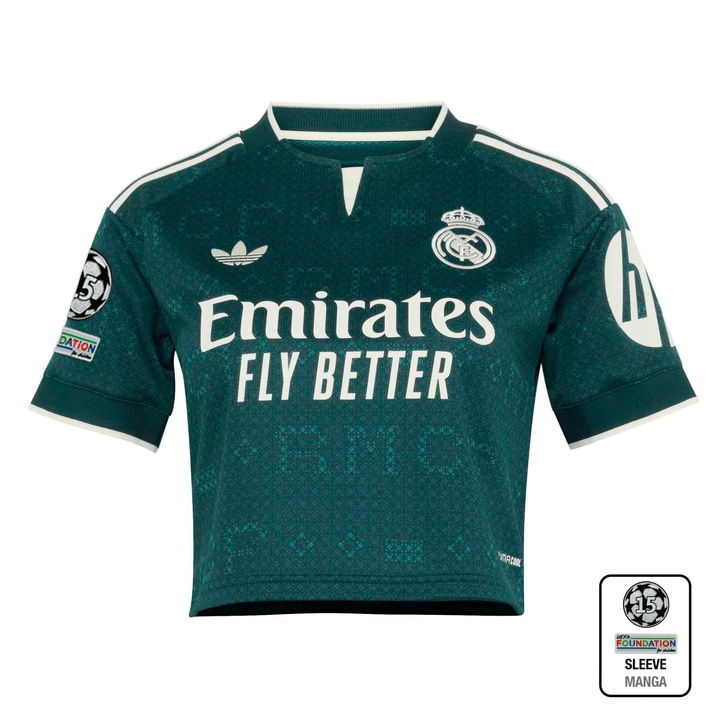 Jersey Real Madrid Womens Crop Away 26/27
