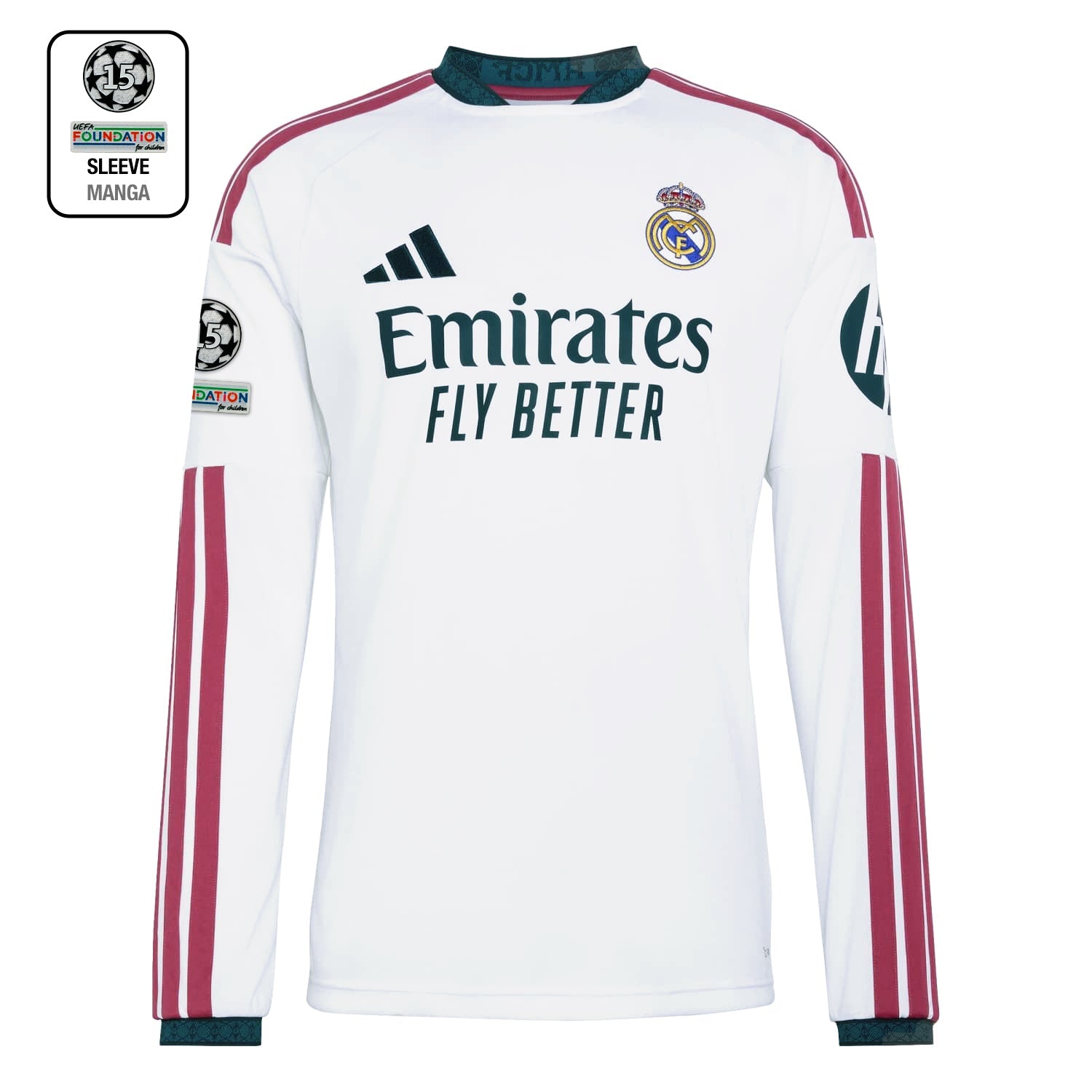 Jersey Real Madrid Longsleeve Home 26/27