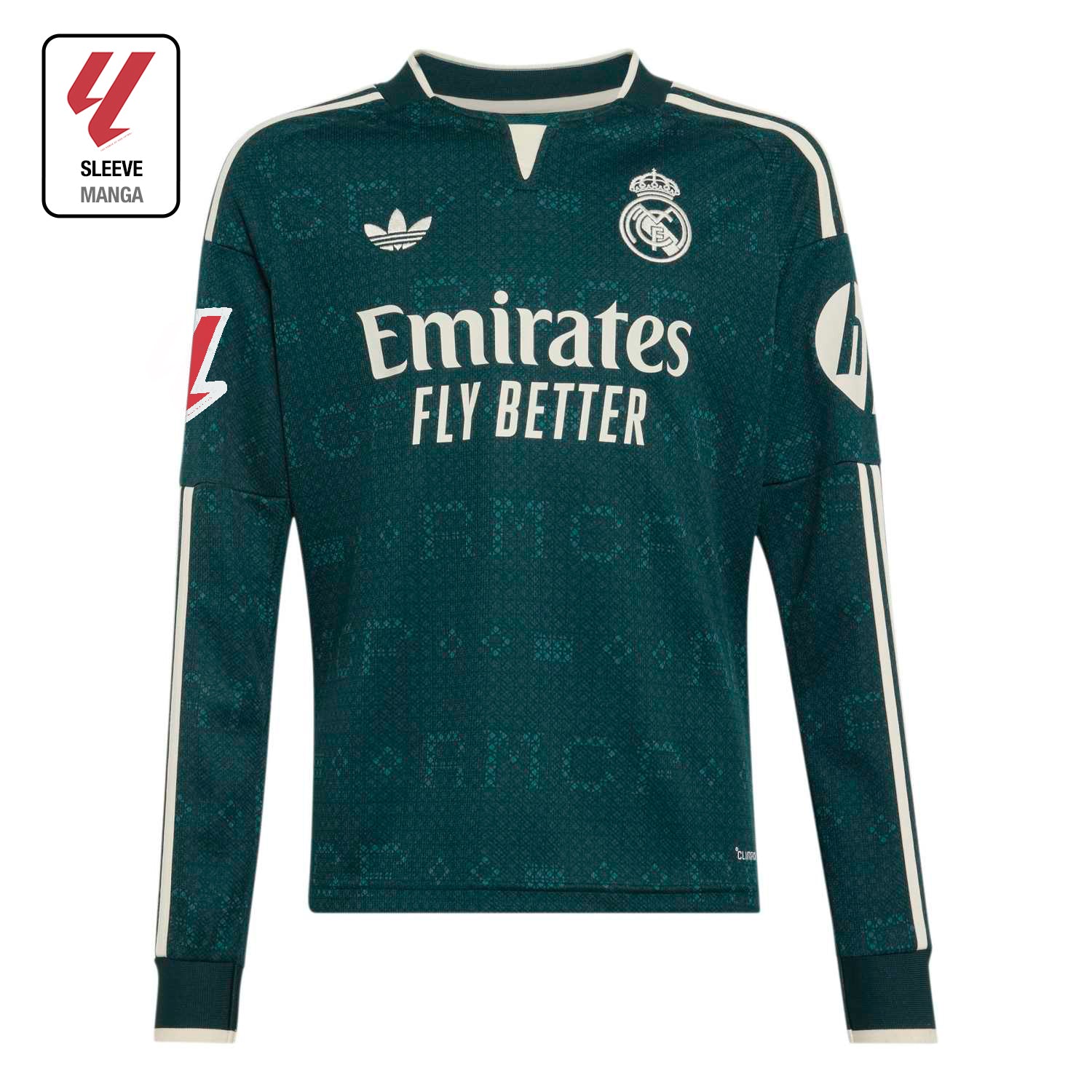 Kids Real Madrid Longsleeve Away 26/27