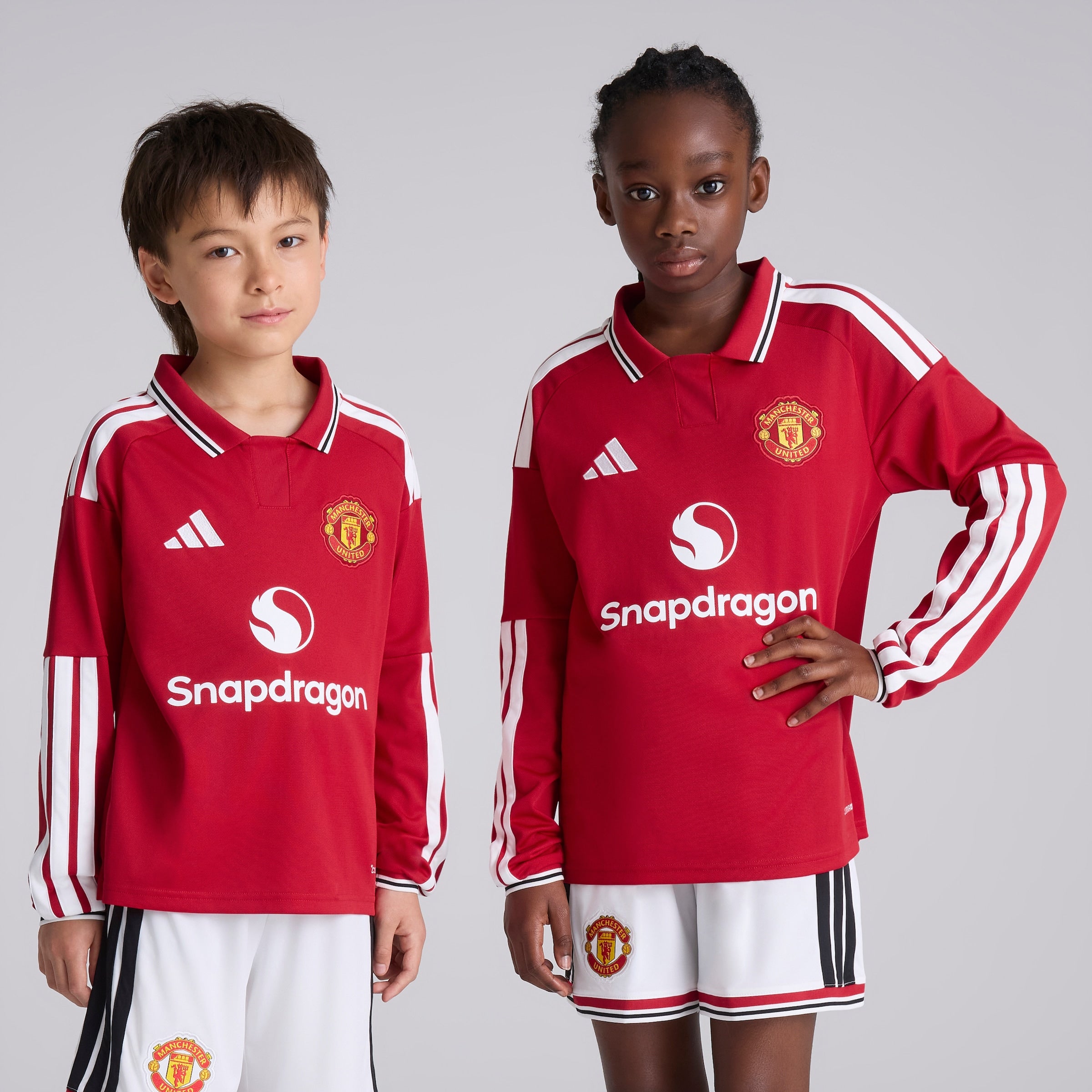 Kids Manchester United Longsleeve Home 26/27