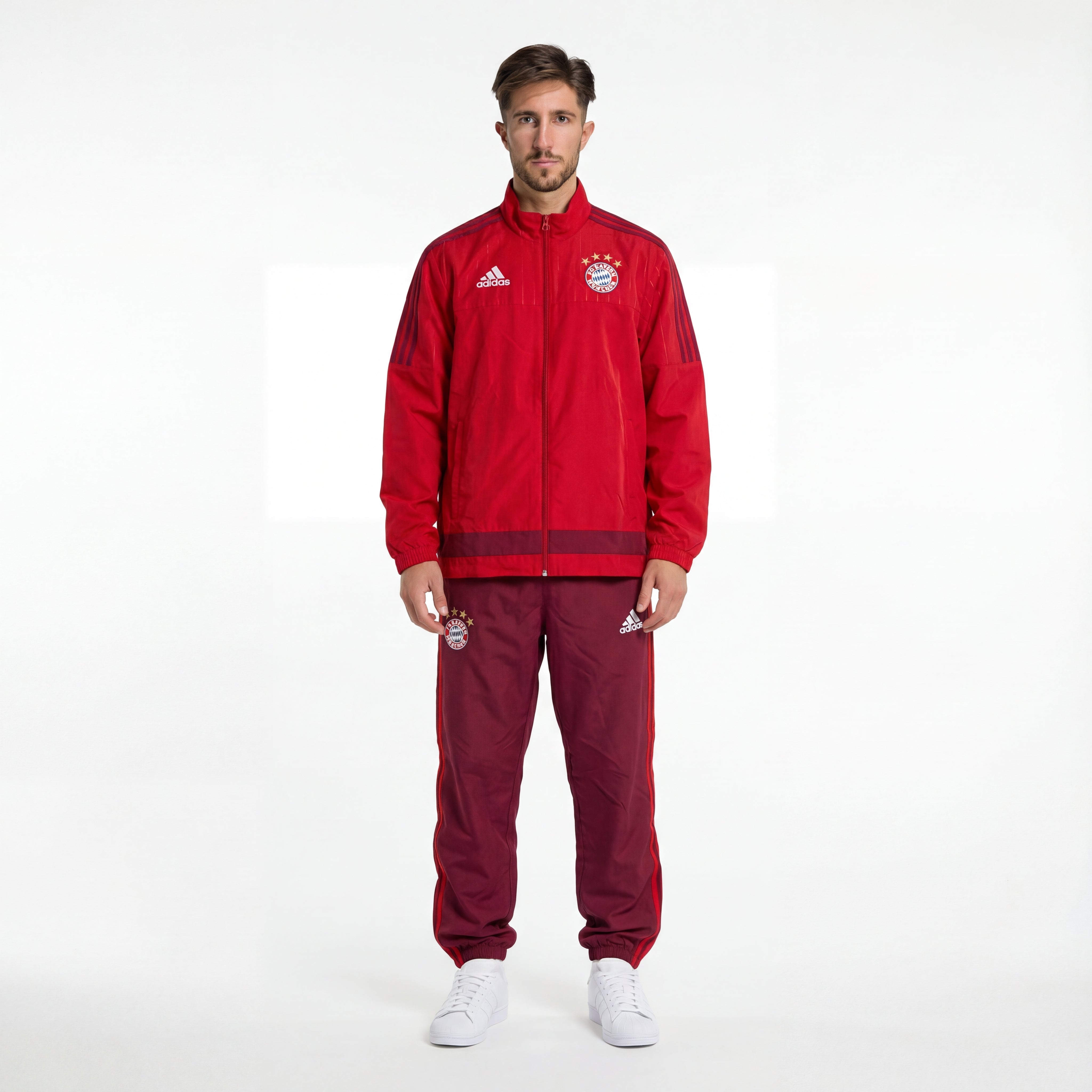Adidas x FC Bayern Vintage Jacke 2015/16