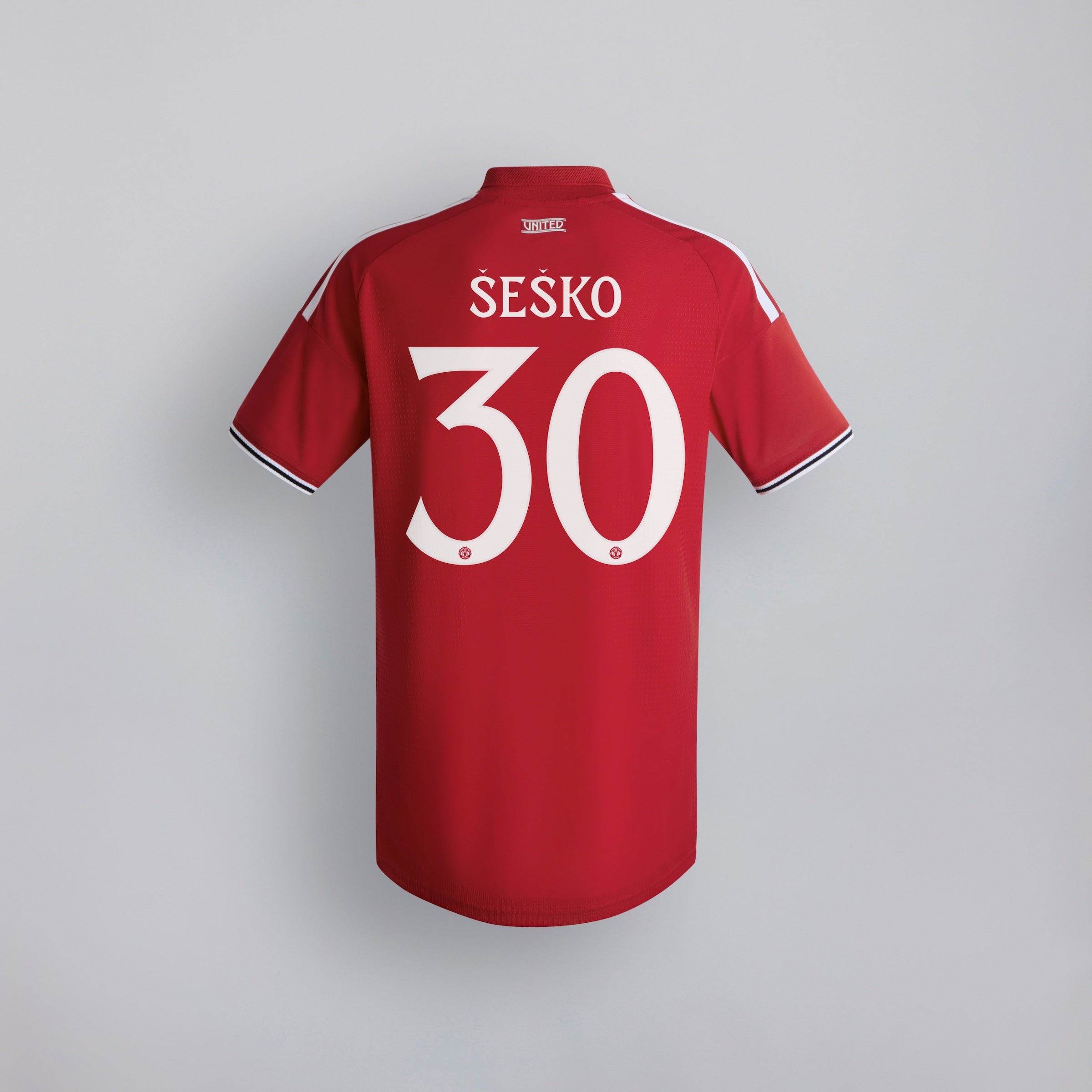 Jersey #SESKO 30 Manchester United Home 26/27 (UCL)