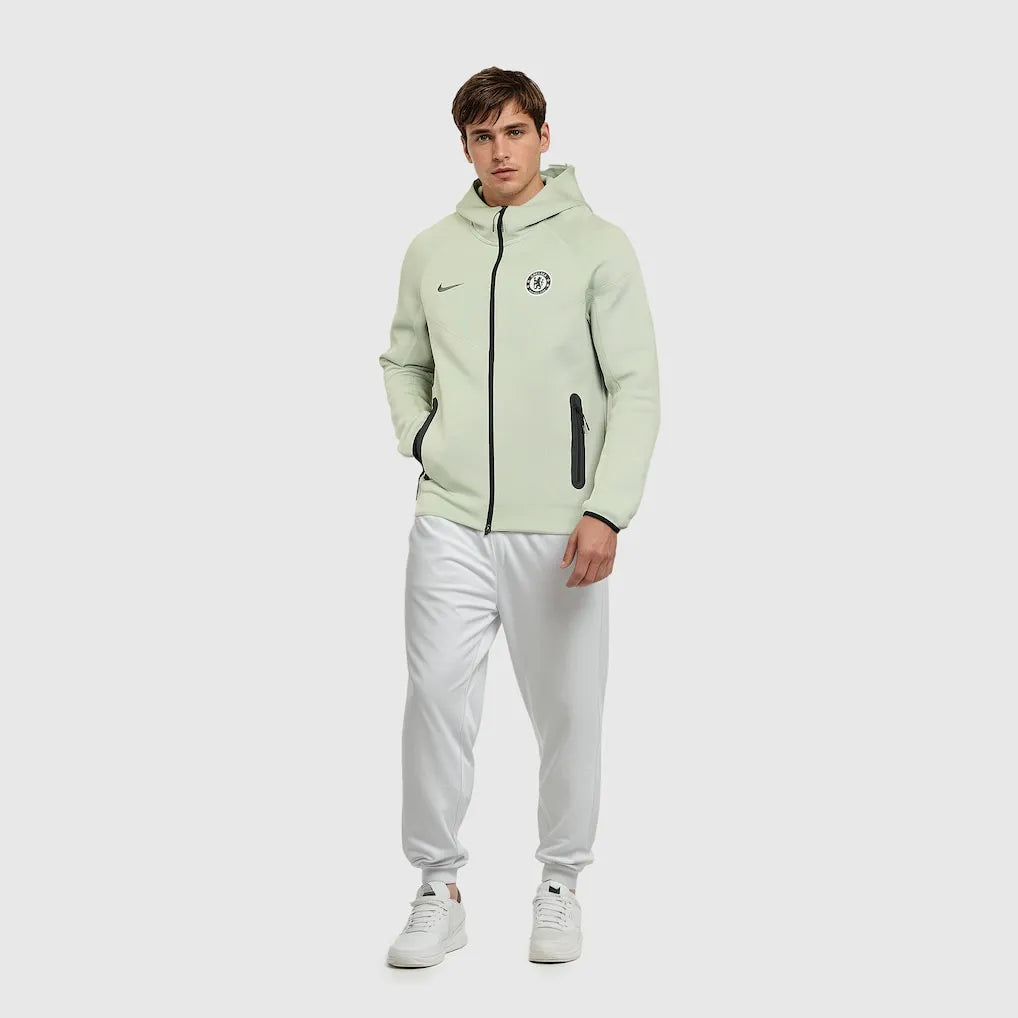 Chelsea 25/26 Tech Fleece Jacke mit durchgehendem Reißverschluss