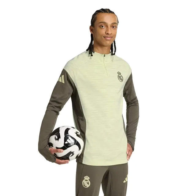 Real Madrid Pro Trainingsjacke 25/26 Limettengrün