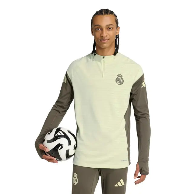 Real Madrid Pro Trainingsjacke 25/26 Limettengrün