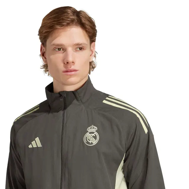 Real Madrid Trainingsjacke 25/26 Dunkeloliv