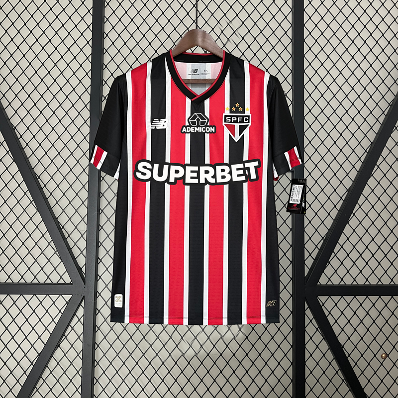 Trikot 2024/25 São Paulo Auswärts + Alle Sponsoren
