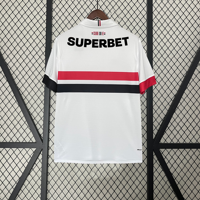 Trikot 2024/25 São Paulo Heimtrikot + Alle Sponsoren