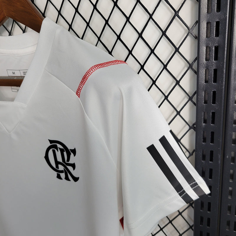Jersey 23∕24 Flamengo Treino - Feminino - Branco