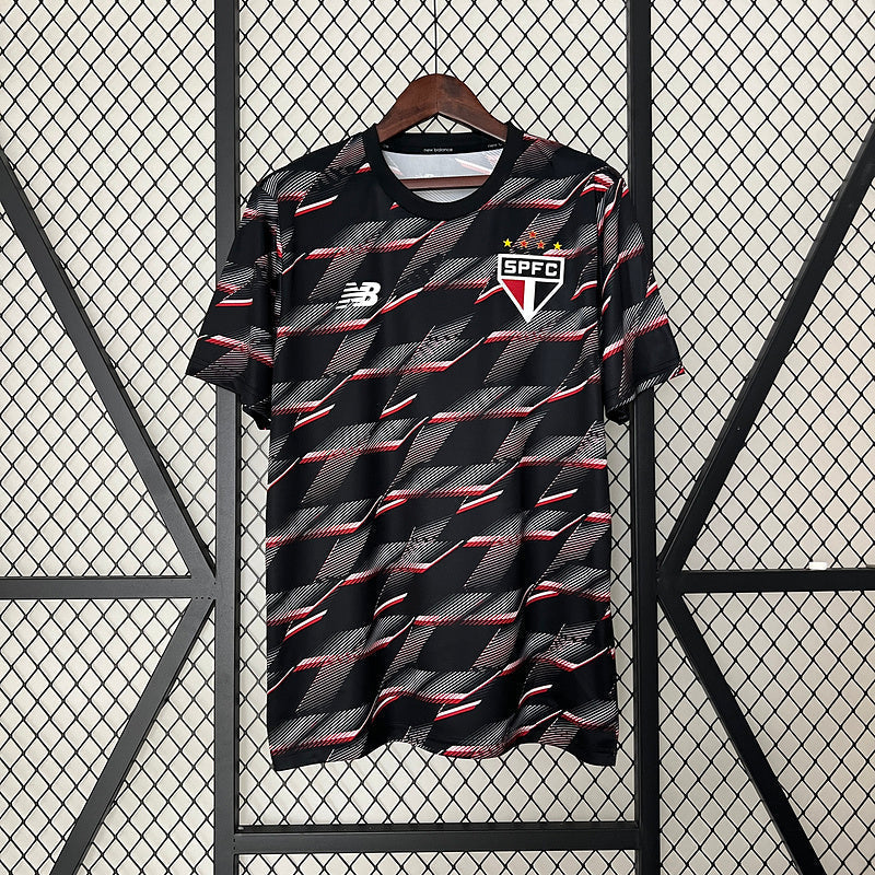 Trikot 24/25 Sao Paulo Anzug vor dem Spiel