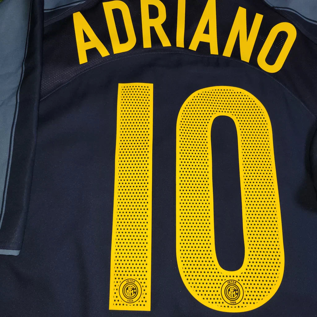 Trikot Adriano Inter de Milão 04-05 Legend
