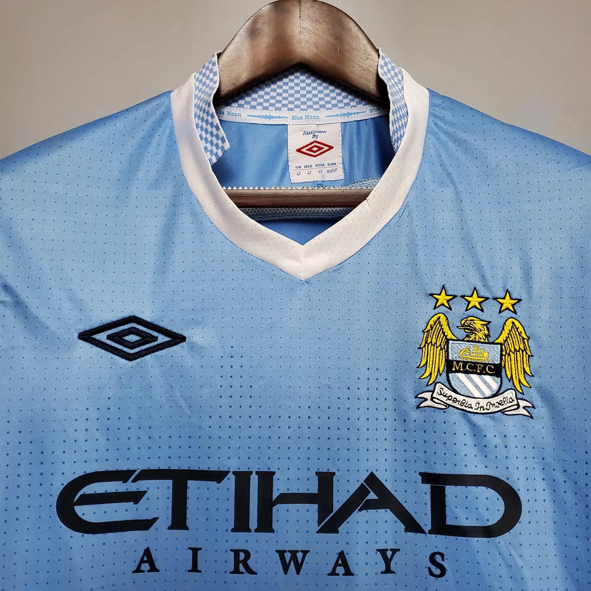 Jersey Agüero Manchester City 11-12 Legende
