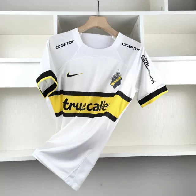 Trikot Aik II 24/25 – Branco e Amarelo