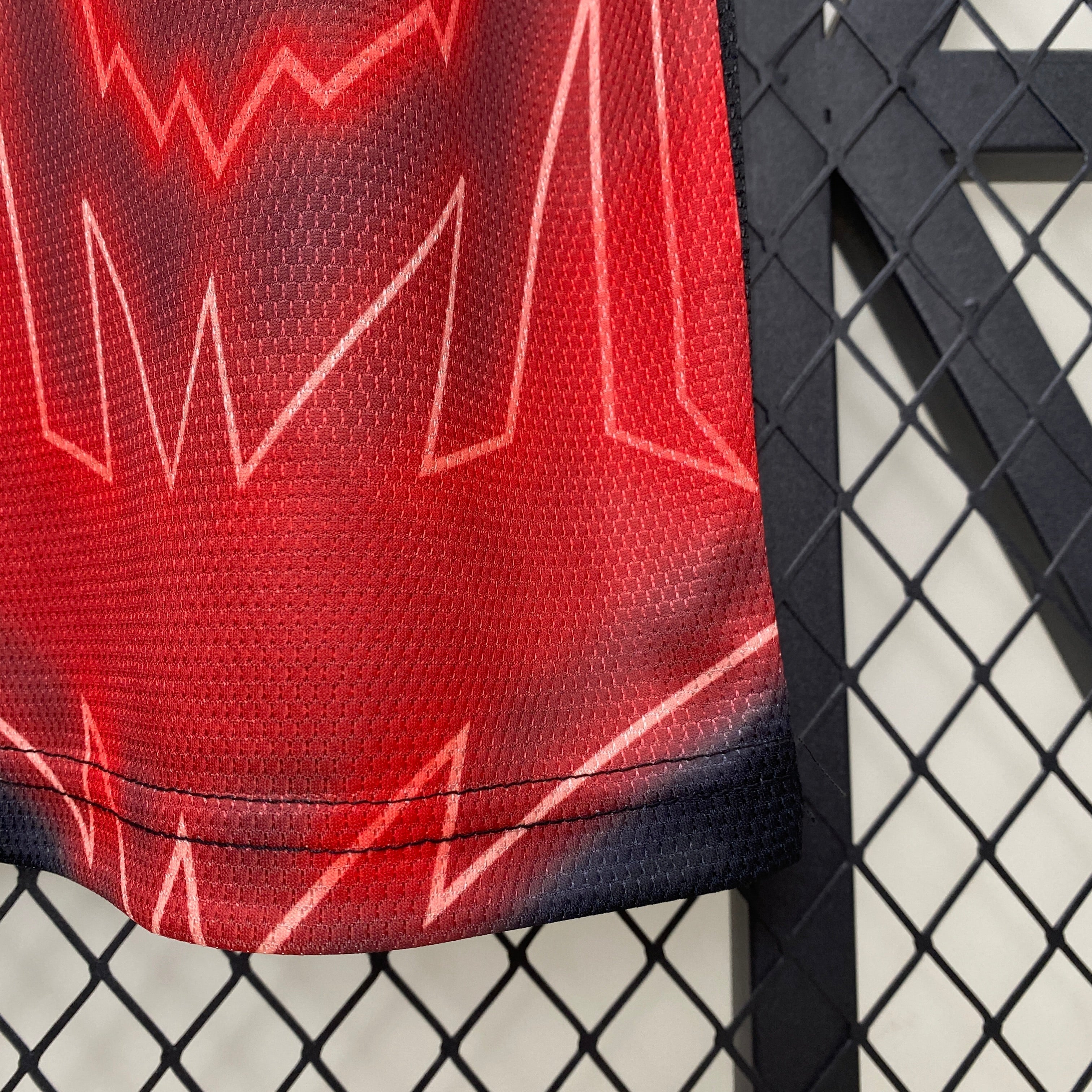 Trikot Athletic Bilbao 24/25 - Preto e Vermelho