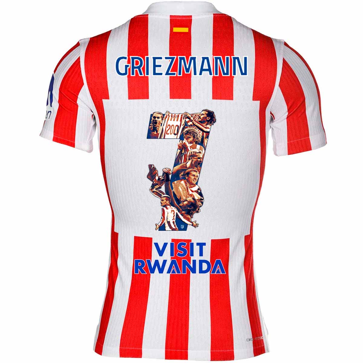Trikot Atletico de Madrid 25/26 Home 200 Tore #7 GRIEZMANN