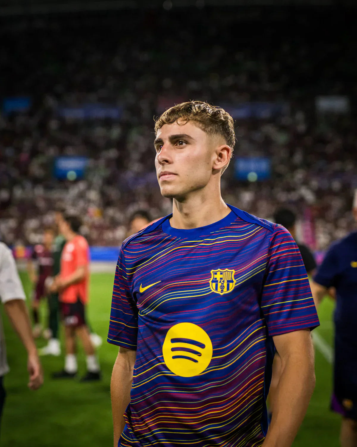 Trikot Barcelona 25/26 vor dem Spiel