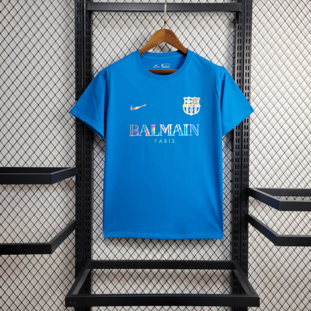 Trikot Barcelona x Balmain 24/25 - Blau