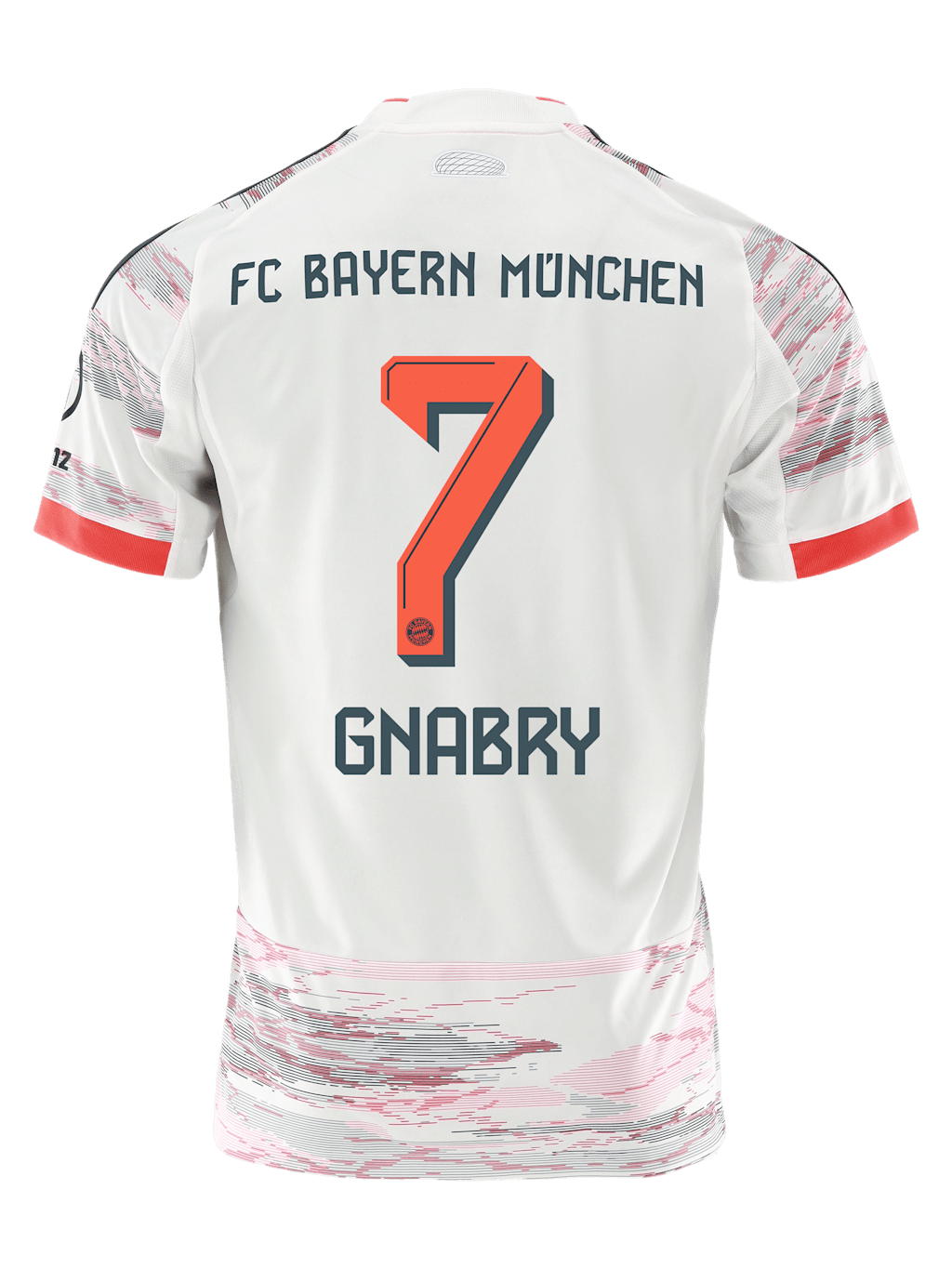 Bayern-Trikot 25/26 Auswärts #7 GNABRY