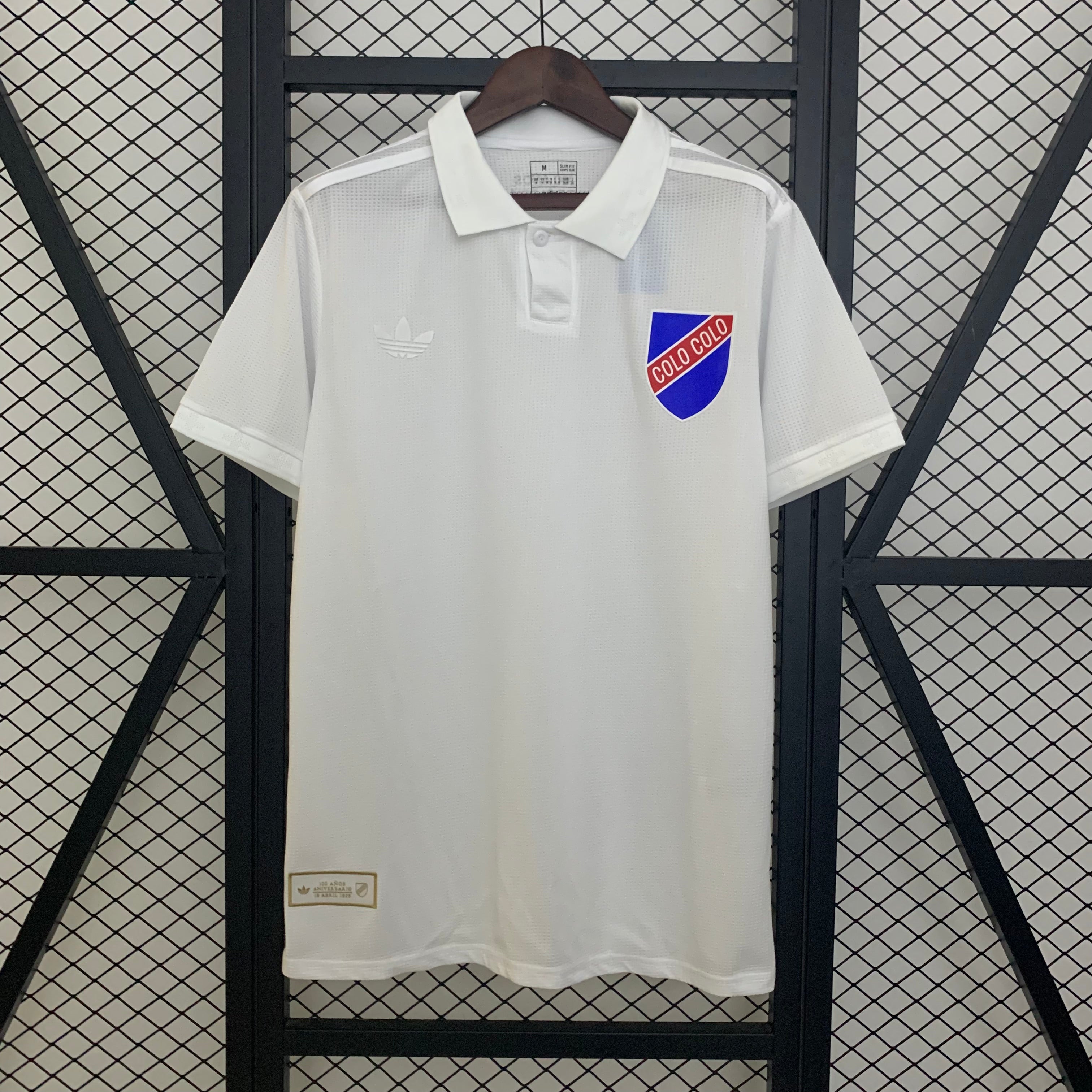 Jersey Colo Colo Polo 25/26 100-jähriges Jubiläum - Branco