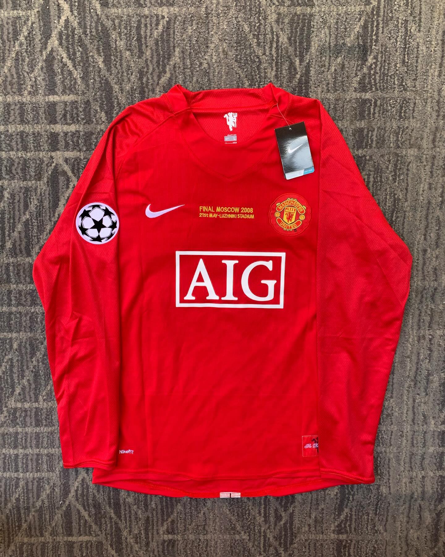 Cristiano Ronaldo Manchester United Legenden-Trikot 07-08 - Rot