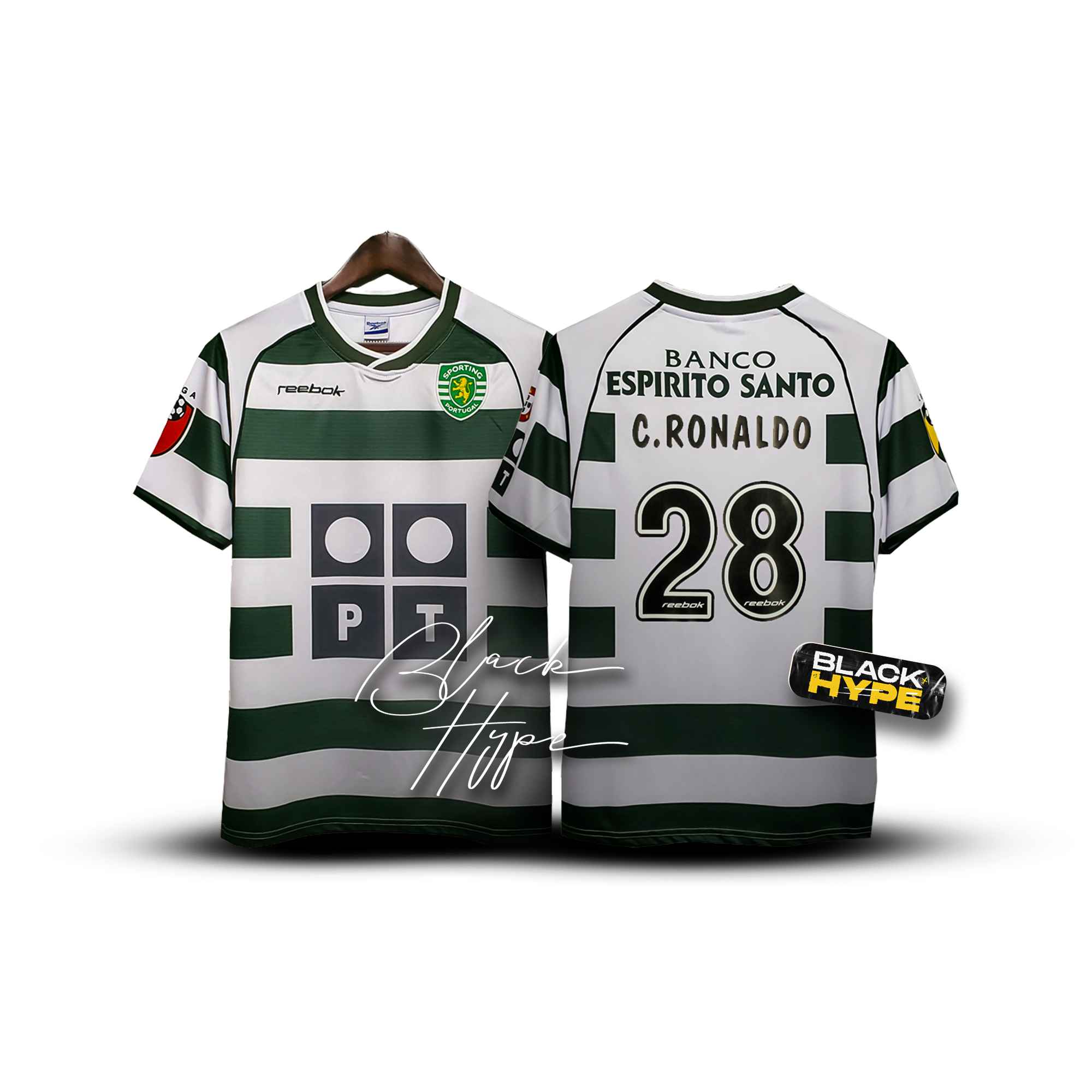 Cristiano Ronaldo Trikot Sporting 2002 Legende