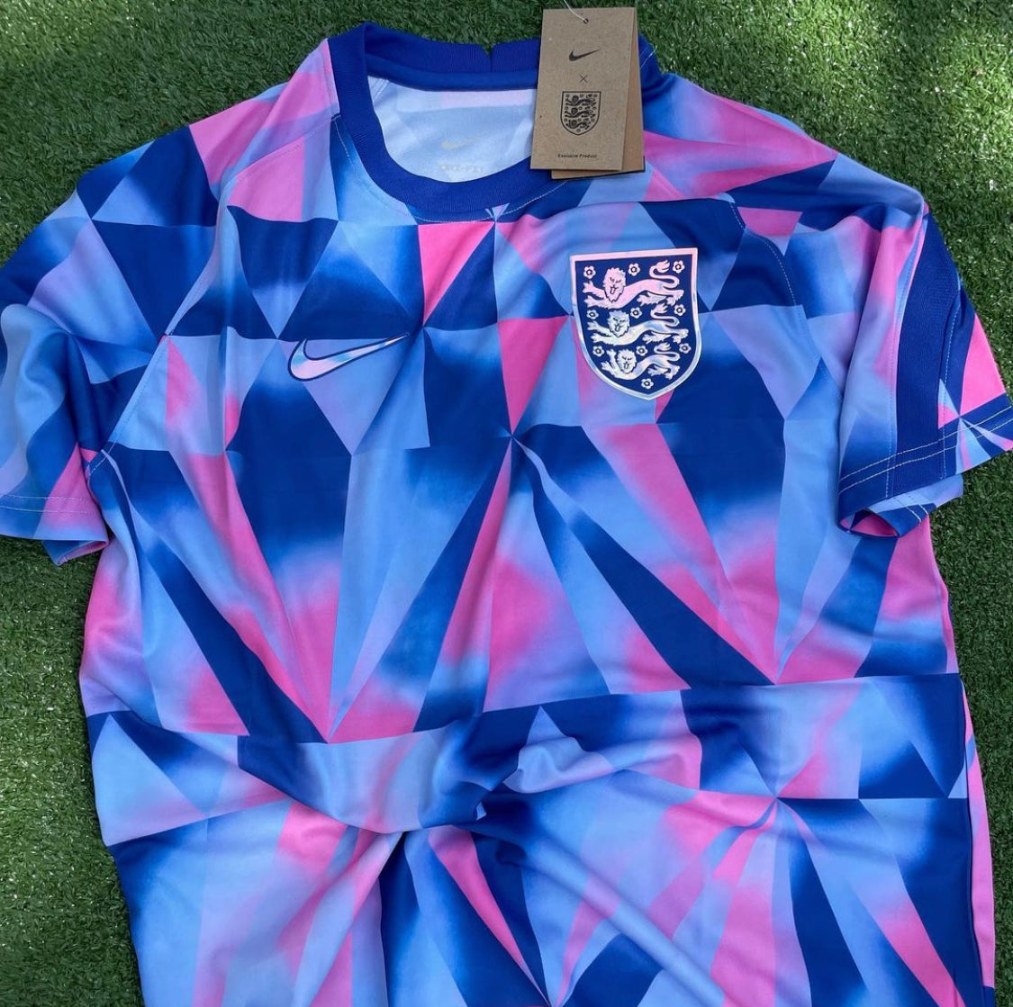 Jersey England Blau