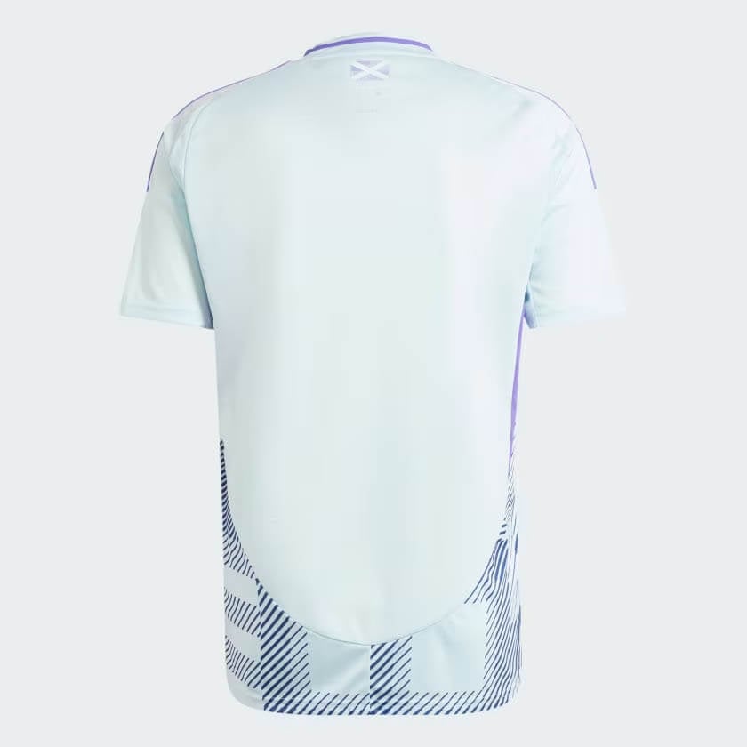 Jersey Escócia Away 24/25 s/n° Torcedor Adidas Masculino - Azul claro