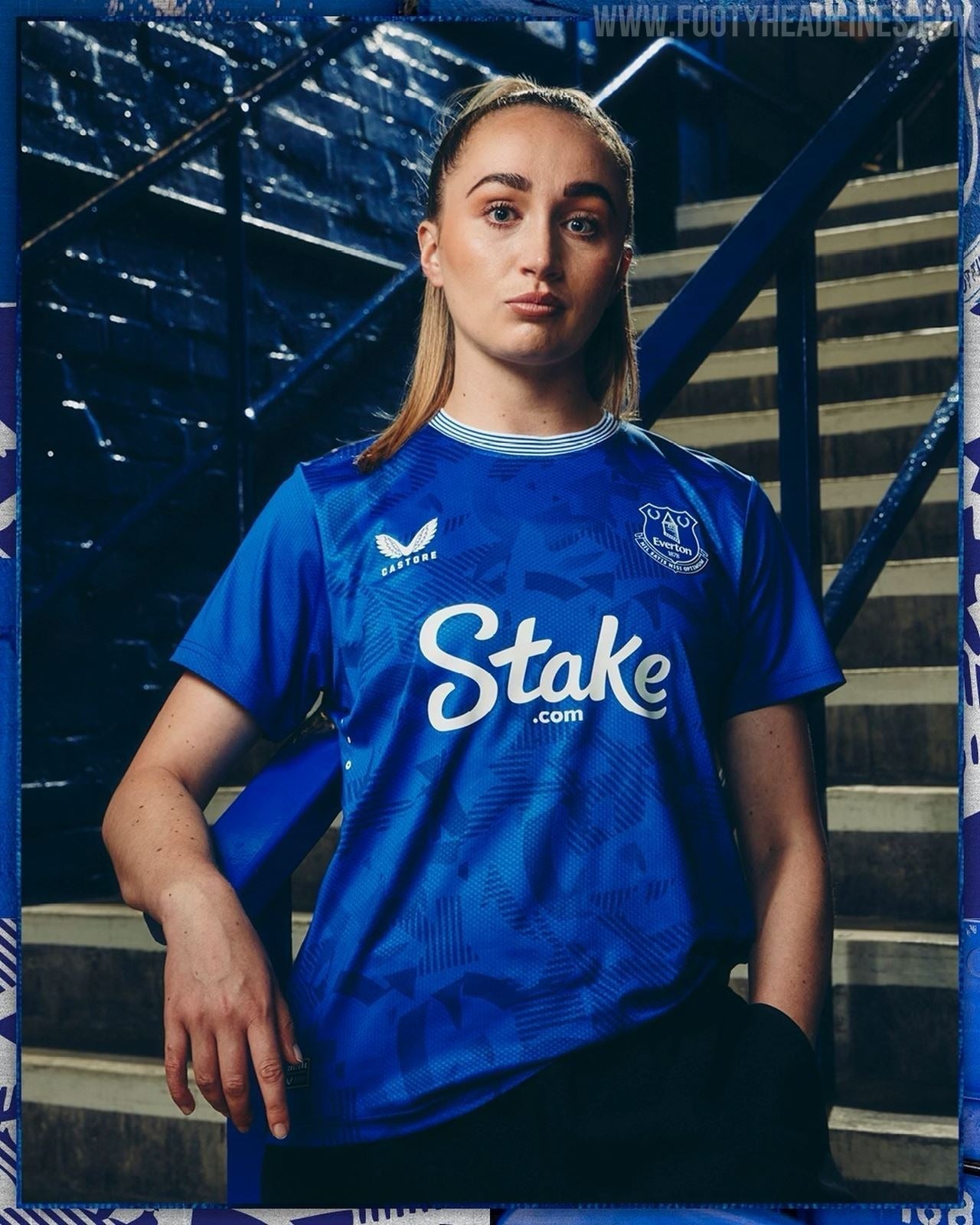 Trikot Everton feminino 24/25 Heim