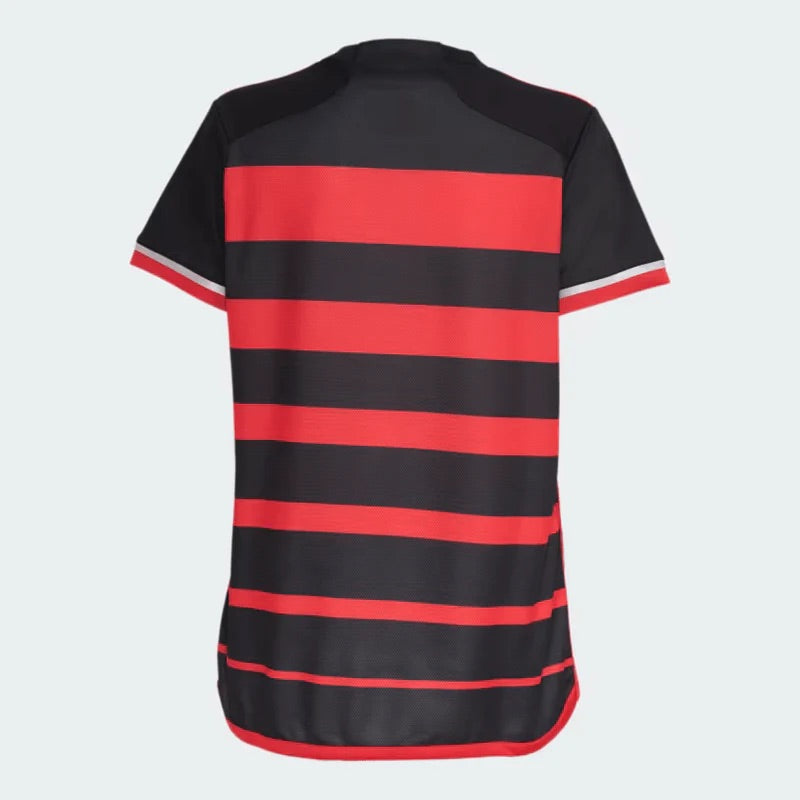 Trikot Feminina Flamengo I 24/25 Adidas - Rubro Negro