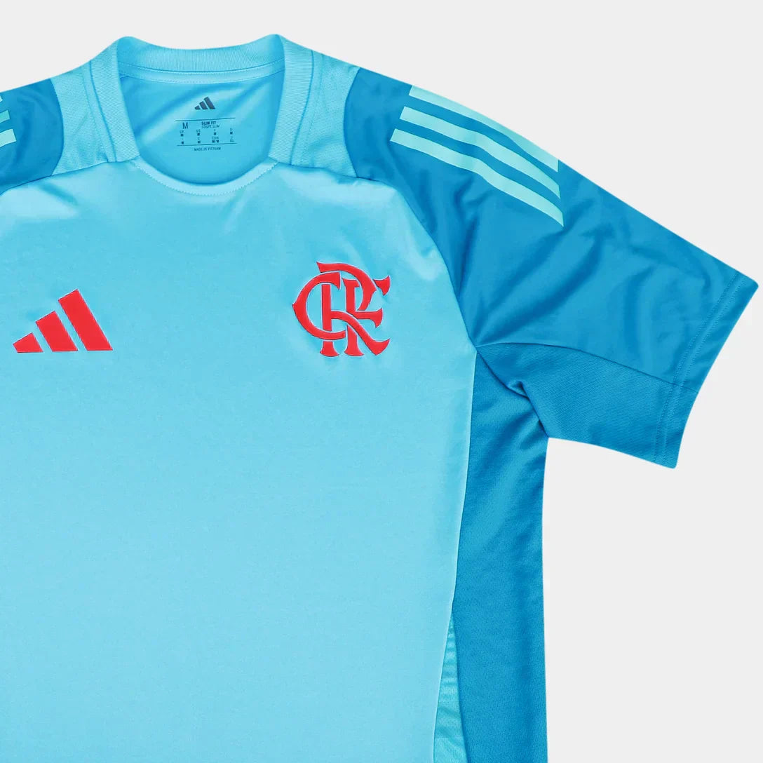 Trikot Flamengo Treino 25/26 Azul e Vermelho