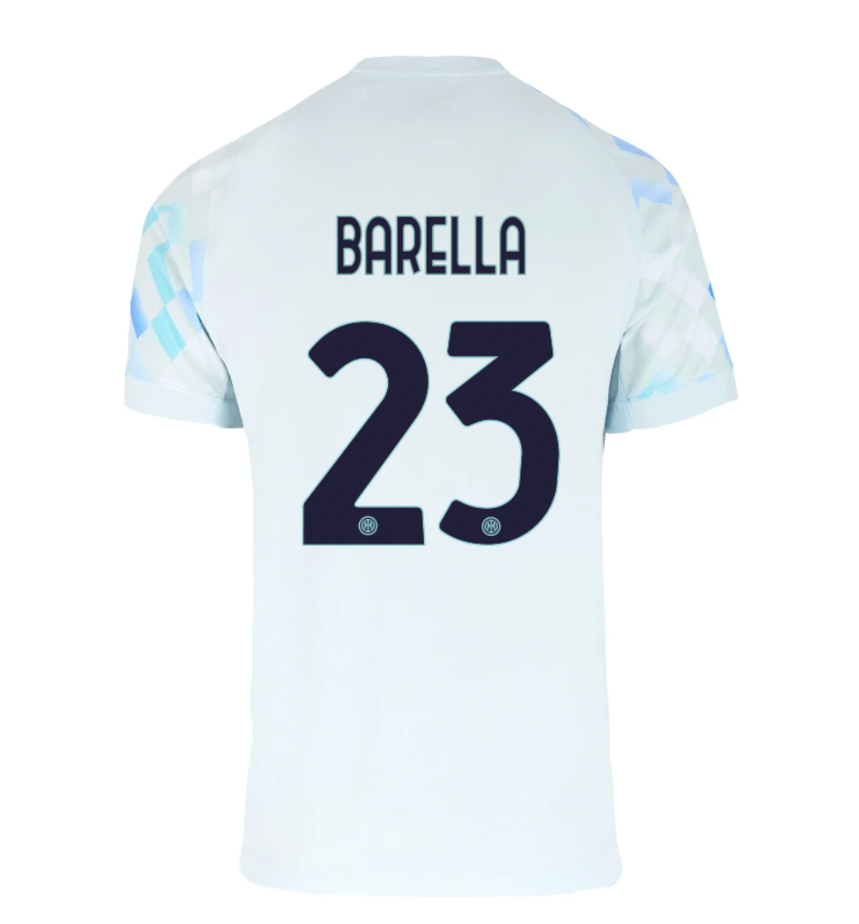 Jersey Inter 25/26 Away #23 Barella