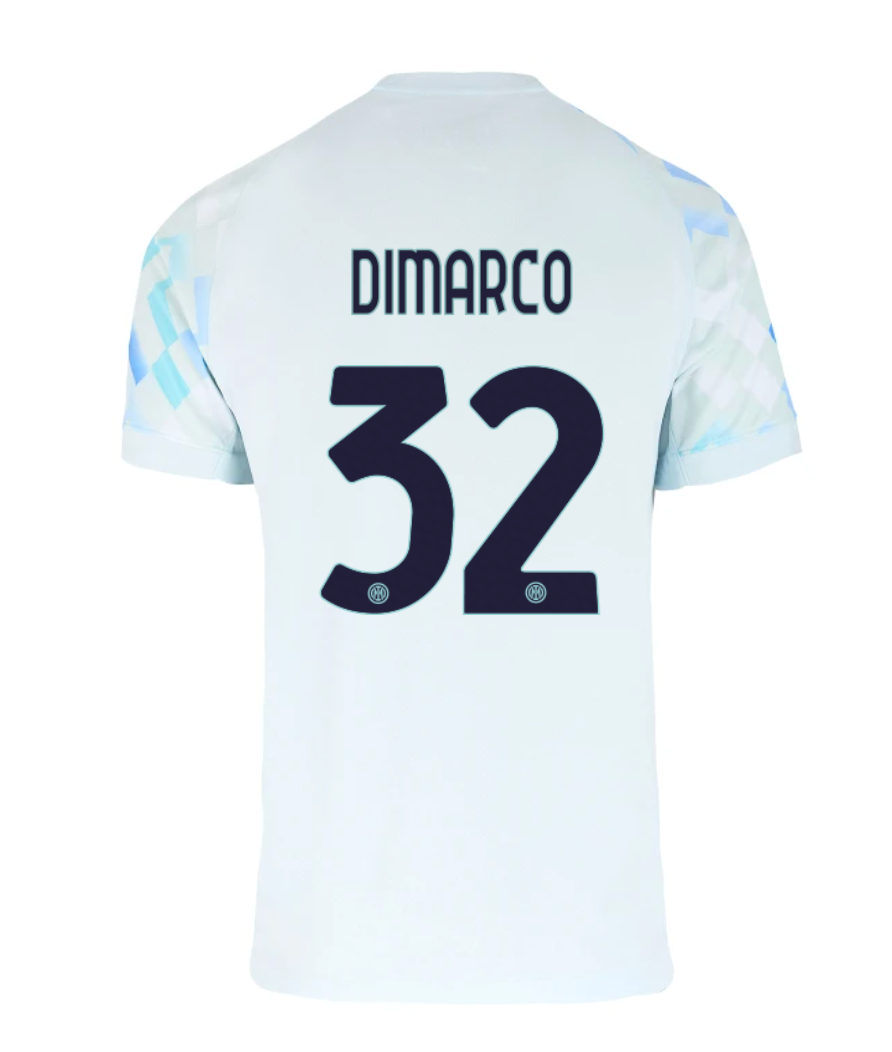 Jersey Inter Auswärtstrikot 25/26 #32 DIMARCO