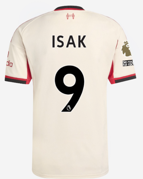 Liverpool Auswärtstrikot 25/26 #9 ISAK