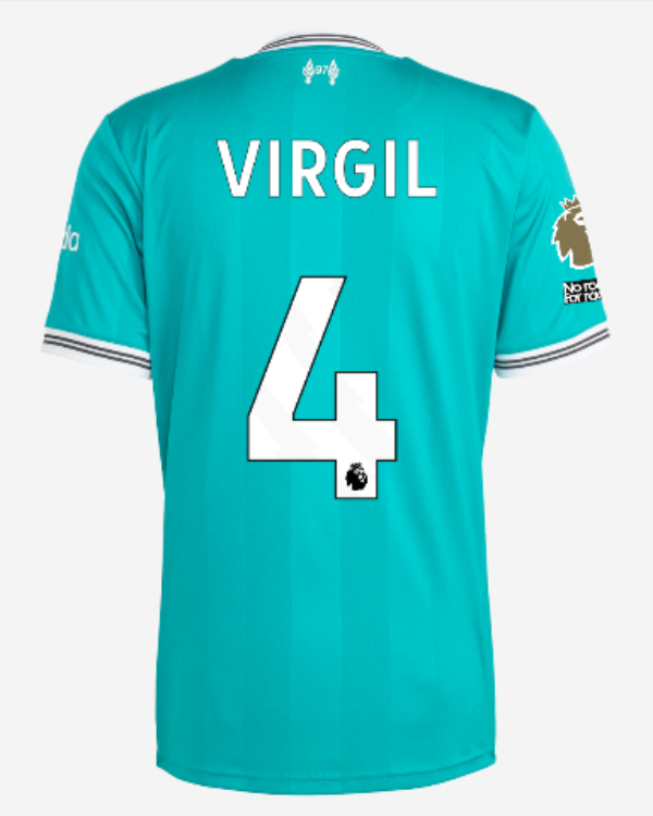 Liverpool-Trikot 25/26 Auswärtstrikot Nr. 4 VIRGIL