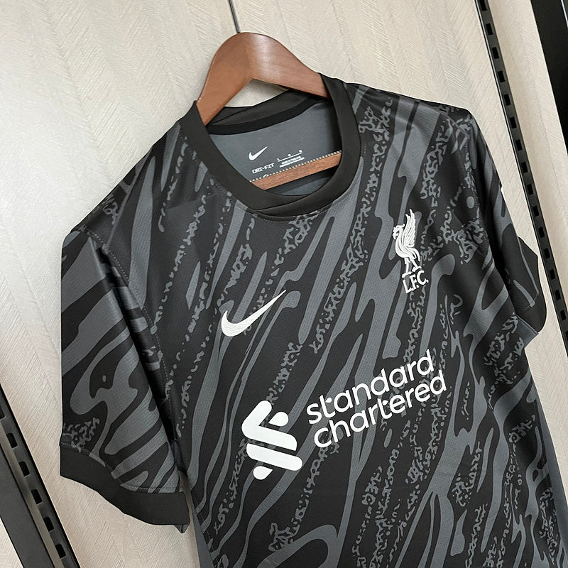 Trikot Liverpool Goleiro 24/25 Schwarz