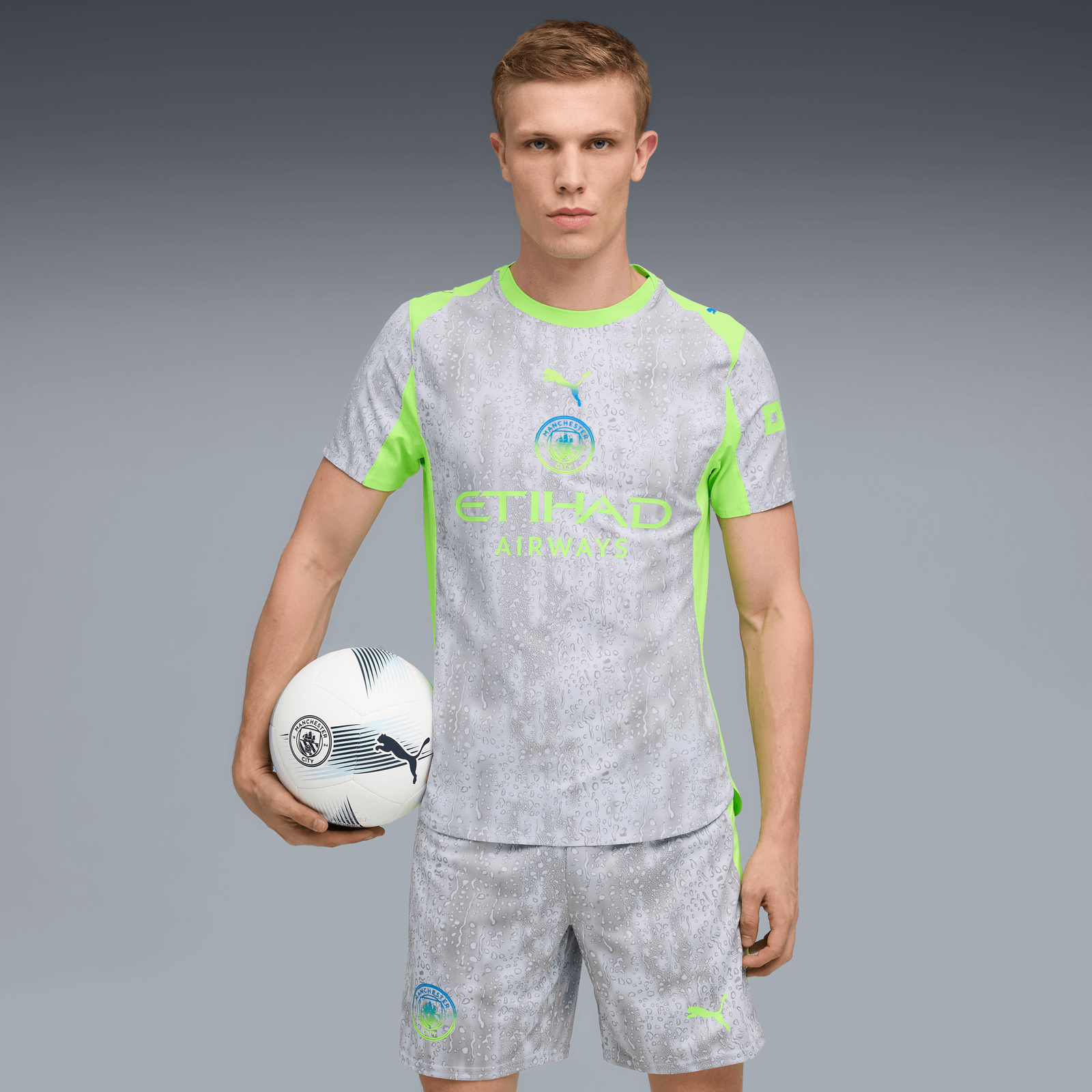 Manchester City Trikot 25/26 Spieler Ausweichtrikot