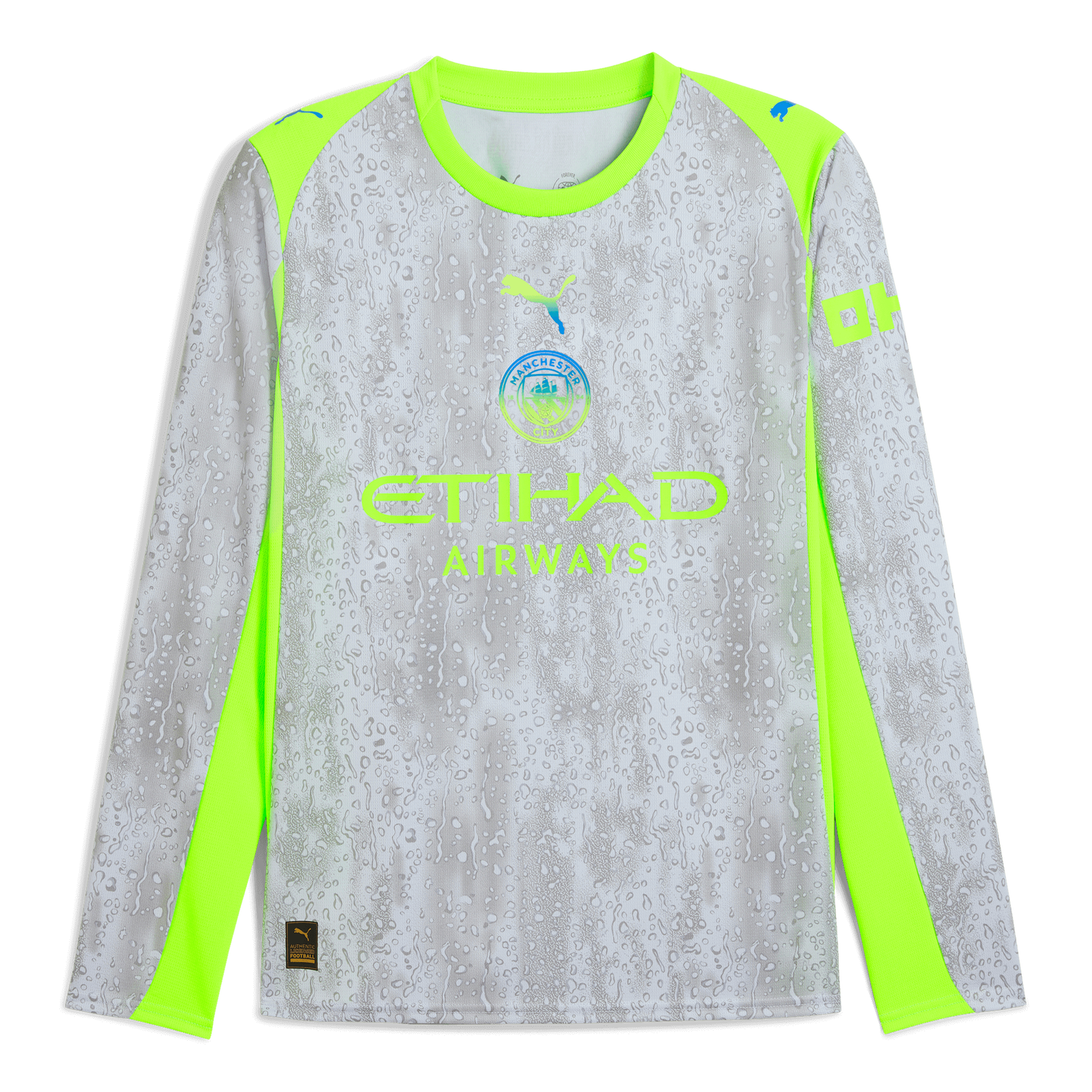 Manchester City Trikot 25/26 Auswärtstrikot Langarm