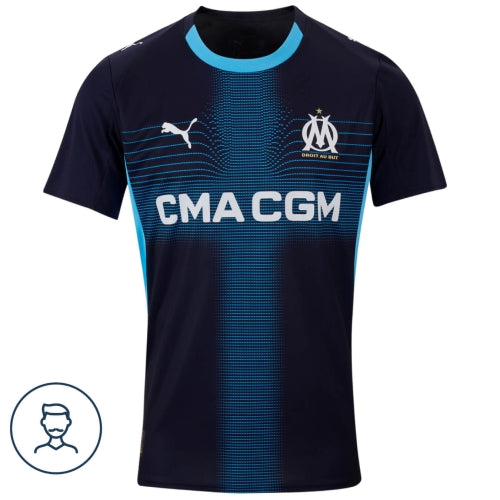 Jersey Marseille 25/26 Away #97 Aubameyang