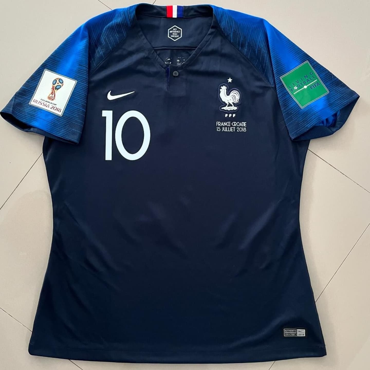 Trikot Mbappé Frankreich 2018 Legend