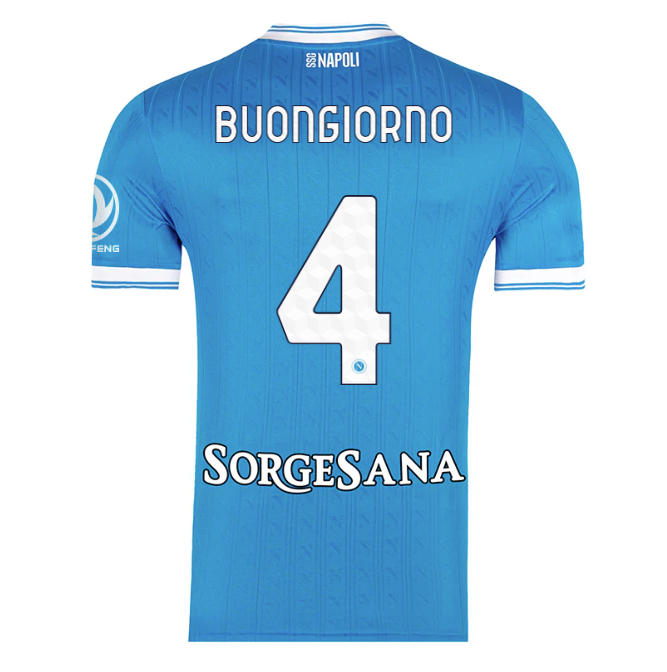 Trikot Napoli 25/26 Home #4 Buongiorno