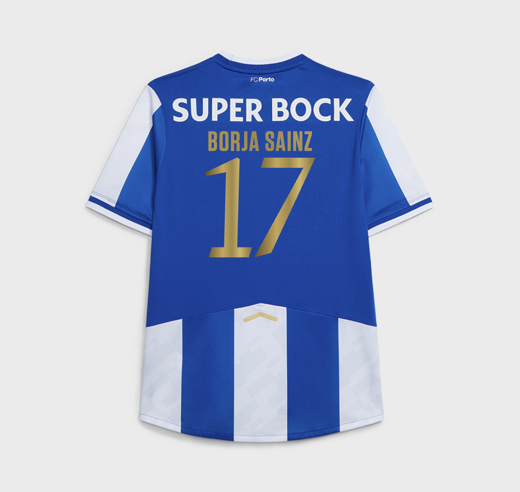 Jersey Porto 25/26 Home #17 Borja Sainz